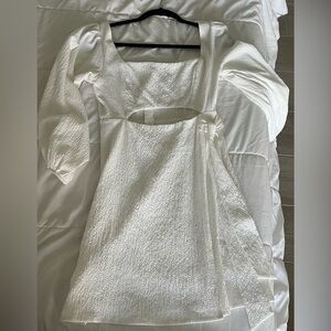 Little white dress from ASTR the label🤍